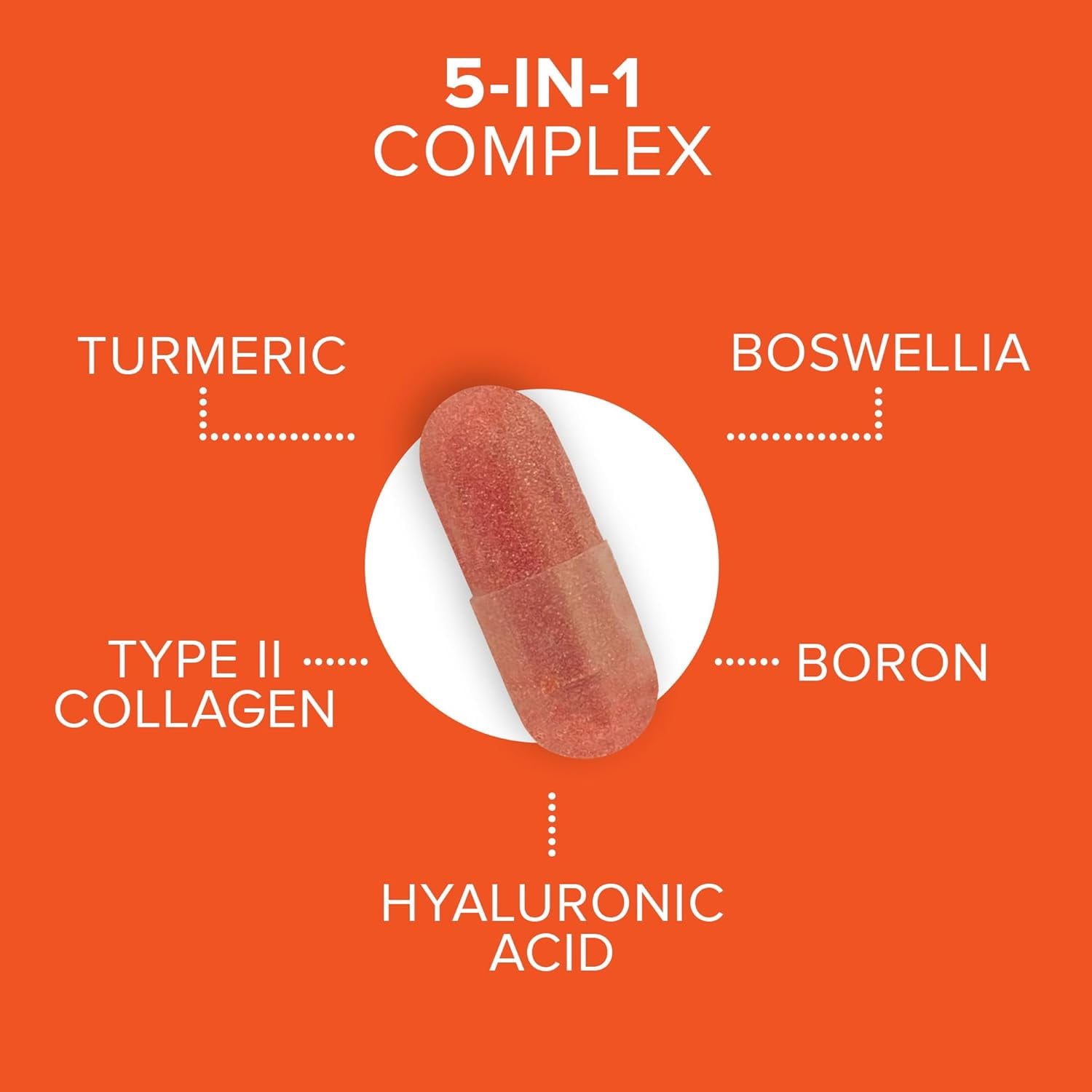 Qunol Joint Comfort Capsules, 410mg Turmeric, Dietary Supplement, 45 Count