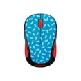 thumbnail image 3 of Logitech Party Collection M325c - Mouse - optical - 5 buttons - wireless - 2.4 GHz - USB wireless receiver - memphis blue, 3 of 4