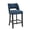 Blue-black legs, variant on Vknow Furniture Bar Stools Set of 2, 26" Upholstered Counter Height Bar Stools, Modern Counter Stools with Wood Legs for Kitchen Island Dining Room Bar,Green