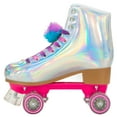 thumbnail image 3 of Cosmic Skates  Womens Iridescent Hologram Roller Skates, 3 of 5