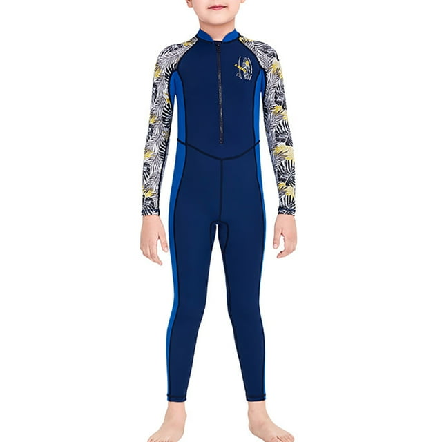 Advancent Trajes de neopreno Traje de buceo Traje de neopreno de secado rápido para niños Mangas largas y pantalones Mono de cuerpo completo para Type5 NO5 Advancent OD003661-12