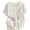 Beige, variant on yunLCZ Women Shirts Women's Cotton Linen Shirts Short Sleeve Crewneck Blouse Casual Loose Fit T Shirt Tunic Tops For Summer