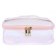 thumbnail image 1 of Bolsas de cosméticos PVC portátiles de 1 UNID PVC simple bolsa de almacenamiento de moda, 1 of 6