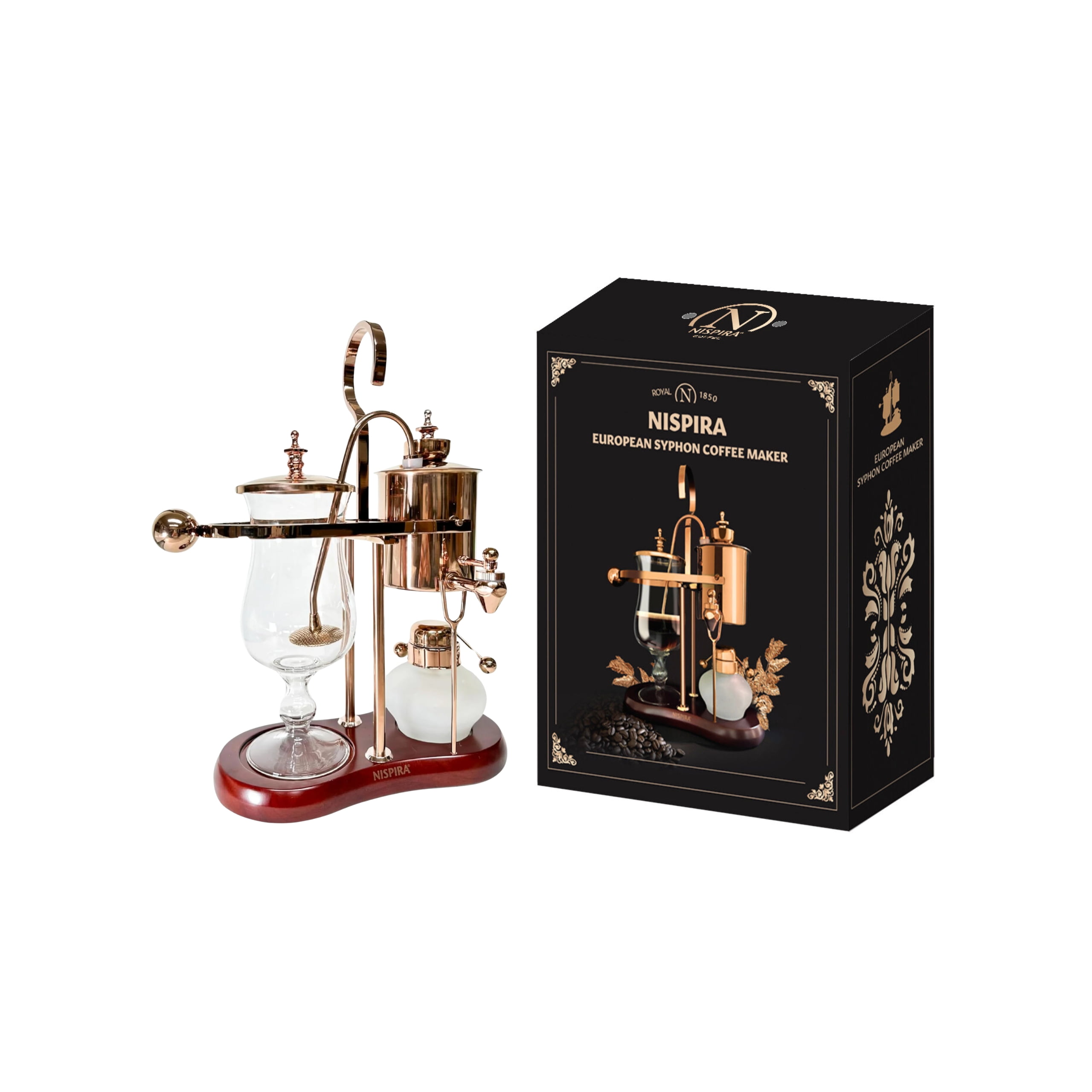 NISPIRA Belgian Belgium Luxury Royal Family Balance Syphon Siphon