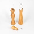 thumbnail image 3 of Bamboo Mr. & Ms. SALT & PEPPER MILLS, 3 of 3