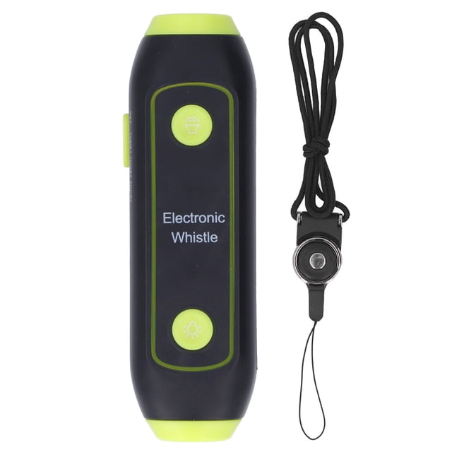 Electronic Whistle, LED Light Wide Application ABS Blow Free Whistle For Outdoor Green,Red,Blue,Orange