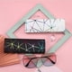 thumbnail image 5 of Apuakthei Estuche para gafas con diseño de celosía deslumbrante, estuche protector portátil para gafas, estuche rígido para gafas, unisex, 5 of 5
