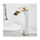 thumbnail image 4 of Mezclador Monomando Grifo Llave De Baño Cascada Malubero Blanco, Dorado, 4 of 4