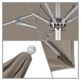 thumbnail image 2 of California Umbrella Venture 9' Silver Market Umbrella in Dove, 2 of 4