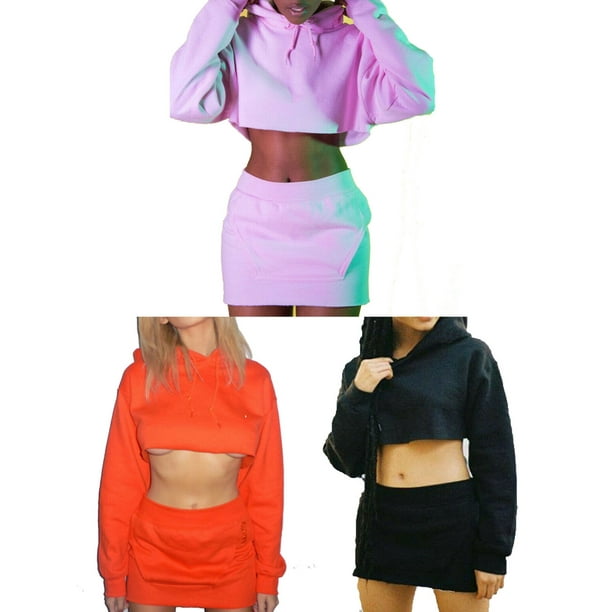 tracksuit skirt set