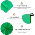 thumbnail image 3 of WRITWAA Photography Background Cloth Green Muslin Washable Backdrop for Film and Interview, 3 of 8