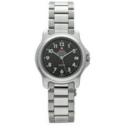 Swiss Military by Chrono Black Dial 36mm Stainless Steel Quartz Wrist Watch