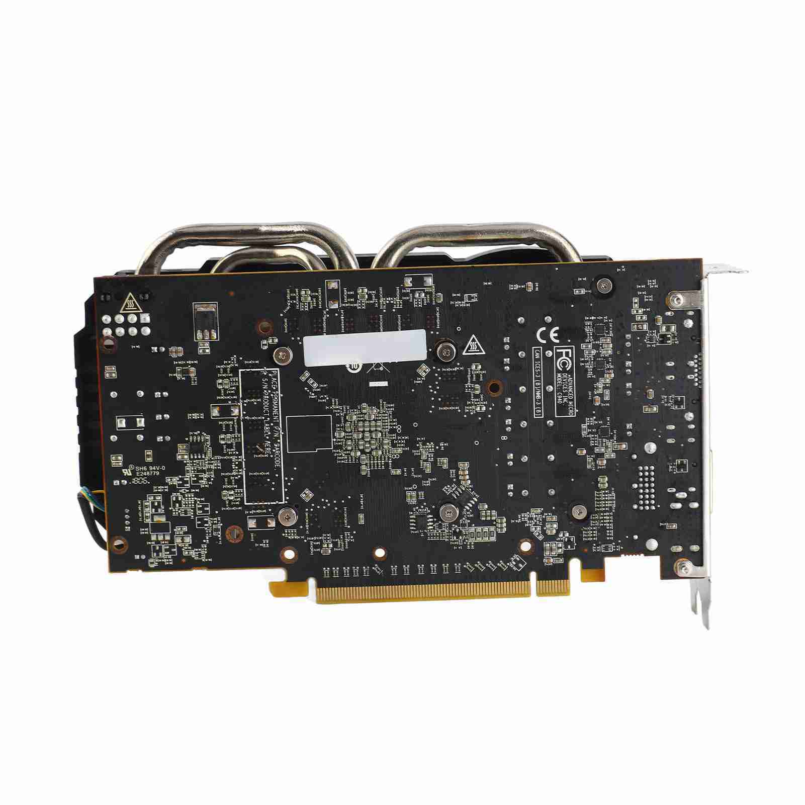 Gaming RX580 Graphics Card 8GB GDDR5 256bit Support 8K 2 Cooling Fans 16 PCI Express 3.0 Gaming Graphics Card for Home Office