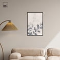 thumbnail image 2 of Art Remedy Abstract Botanicals Canvas, 20" x 30", Black Frame, Watercolor Leaf Study in Grey, 2 of 7