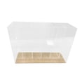 thumbnail image 4 of Dispensador de tarjetas, almacenamiento para dispensador, escritorio que ahorra espacio para tarjetas coleccionables/deportivas, caja de refuerzo acrílica 6 ranuras, 4 of 10