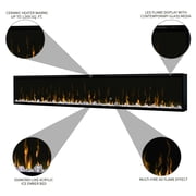 Electric Fireplace Insert - 5000 Btu's
