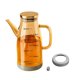 thumbnail image 4 of Xihbxyly Botella Dispensadora de Aceite, Recipiente de Vidrio con Boquilla Antigoteo, Vertedor de Vinagre y Aceite de Oliva de Gran Capacidad, Diseño Fácil de Limpiar, para Uso Doméstico, Cocina y Co, 4 of 7