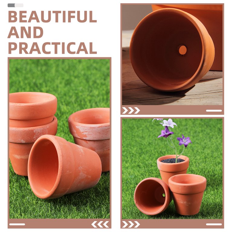 self-watering cedar planter Self-Watering Clay Olla Pot main image 1