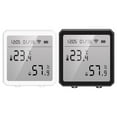 thumbnail image 2 of OUSITAID Tuya Smart Temperature Humidity Sensor Bedroom Mobile Phone WiFi Digital Display  Battery Operated Home Supplies, 2 of 9