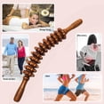 thumbnail image 4 of YIDOMDE Manual Roller Massager, Massage Roller, Anti-cellulite Massager, Muscle Pain Relief and Relaxation, 12 Detachable Wheels (Brown), 4 of 5