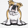 thumbnail image 3 of CafePress - Cute English Bulldog Sweatshirt - Crew Neck Sweatshirt, 3 of 4