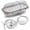 2-Pack Silver, variant on Ultrasonic Cleaner Basket, Stainless Steel Basket for Ultrasonic Jewelry Cleaner, Jewelry Steam Cleaner Basket Small Parts Washing Basket for Jewelry, Watch Parts
