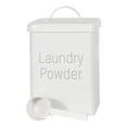 thumbnail image 1 of Cubo de almacenamiento de 5 l con tapa hermética, resistente a la humedad y multiusos para detergente de ropa. blanco, 1 of 8