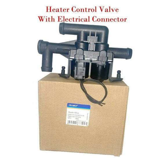 HVAC Electric Heater Control Valve  Connector Fits: BMW Gas  Diesel