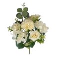 thumbnail image 2 of Flores artificiales, flores falsas, flores de imitación, juego de regalo para mujer, flores de imitación, decoración del hogar, boda, flores de mano, pared, flores artificiales, rosas pegadas, 2 of 6