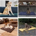 thumbnail image 3 of Portable Waterproof Foldable Outdoor Dog Bed Mat, Machine Washable Padded Pet Travel Blanket for Medium Large Dogs Indoor Camping Car, 3 of 6