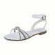 thumbnail image 1 of Huarache de Piso Para Mujer CASTALIA 220-73 Ice con Pedreria CASTALIA 220-73, 1 of 3