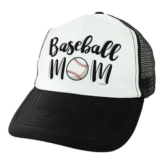 ThisWear Baseball Gifts for Women Baseball Mom Hat Baseball Themed Gifts Mom Baseball Cap for Mom Trucker Hat