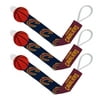 BabyFanatic Officially Licensed Unisex Baby Pacifier Clip 3-Pack NBA Cleveland Cavaliers