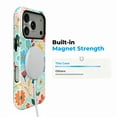 thumbnail image 2 of SKLYDDI Funda para iPhone 13 Pro Max Estampado Floral Compatible con MagSafe, 2 of 7