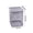 Silver, variant on Under 1$ Product! Red Square Metal Mesh Pen Holder, Desk Organizer with Rolled Edge, Durable Multifunctional Storage Cup for Stationery, Scissors & Office Supplies