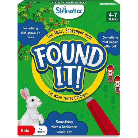 Skillmatics Card Game - Found It Outdoor, Scavenger Hunt for Kids, Boys, Girls, & Families Who Love Board Games Educational Toys, Gifts Ages 4, 5, 6, 7