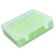 thumbnail image 3 of Caja de almacenamiento de joyería transparente, estuche de almacenamiento de joyería, 30 compartimentos, práctico con tapa, contenedor de cuentas para Verde, 3 of 9