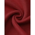 thumbnail image 6 of Agnes Orinda Women's Plus Size Coat Notched Lapel Single Breasted Long Winter Outerwear Coats with Pockets 4X Dark Red, 6 of 7