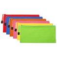 thumbnail image 1 of Unique Bargains Sacs de Fichier à Fermeture Éclair Imperméables Porte-Documents A6 pour Bureau, Multicolore 6 Pack, 1 of 6