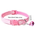 thumbnail image 2 of Polka Dot Dog Collar Adjustable Creative Bell Dog Collar Bell Kitten Collar, 2 of 10