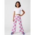 thumbnail image 3 of Trendy Smart Girls Bell Bottoms Flare Leggings Slim-Fit Bell-Bottoms Pants Ankle Length for Young Girls Age 5-13, 3 of 6