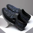 thumbnail image 5 of Fashionable Casual Men's Leather Shoes, Color-Blocked, Slip-On, Large Size, 5 of 7