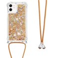 thumbnail image 2 of Funda FOXDOCK para iPhone 12 con Cuerda Ajustable, Brillo Líquido, Protección Antigolpes y Lente – Ideal para Regalo, 2 of 6
