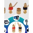 thumbnail image 2 of 307 Postes Unión Chapados en Oro Postes Unión Altavoz Postes Unión Almohadilla Roja Y Negra para Altavoz Conectores Banana 4 Mm: 2 Piezas Por Se Pueden Vender en Pares, 2 of 9