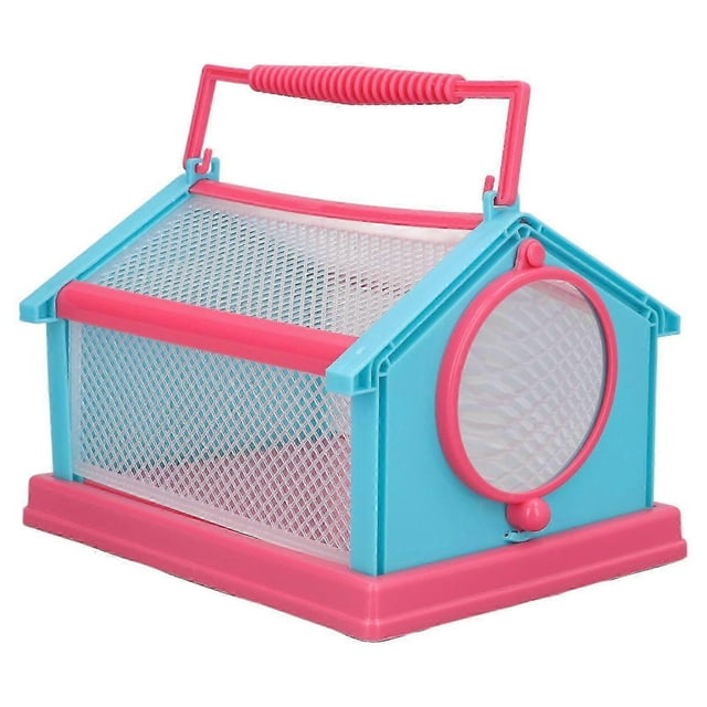 Insect Box Portable Handle Breathable Ventilated Cover Easy Observation Bug Catchers For Natural Exploration