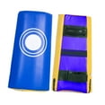 thumbnail image 4 of Almohadilla de patada de taekwondo, tapete de entrenamiento de taekwondo, ejercicio con objetivo para los pies, amortiguador de impactos 2 piezas azul, 4 of 9