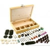 "1/8"" Rotary Tool Accessory Bit Set Fits Dremel Hobby Craft Jewelers Tools 100Pcs"