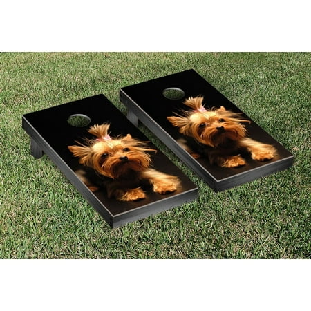 Yorkshire Terrier Dog Themed Cornhole Game Set