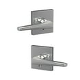 thumbnail image 4 of Schlage Fc21-Elr-Col Custom Eller Passage & Privacy Door Lever Set - Black, 4 of 7