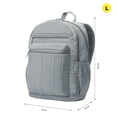 thumbnail image 3 of TOTTO Mochila Ergonómica Grande para Mujer Porta Laptop 14 Repelente a Líquidos | Escuela - Oficina - Viaje | 21 L PLAINE, 3 of 5